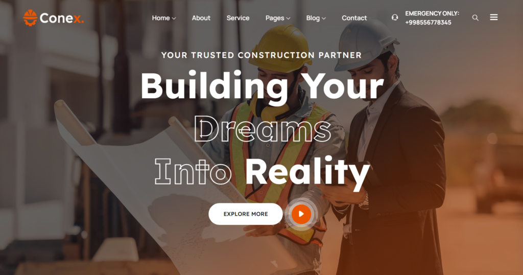 Construction - Architecture Company Construction