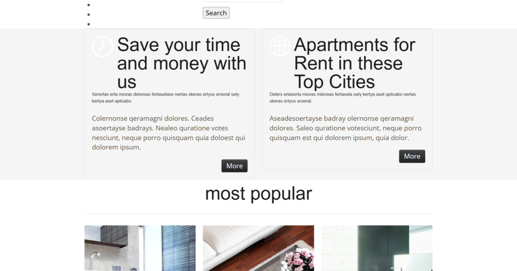 Apartments for Rent