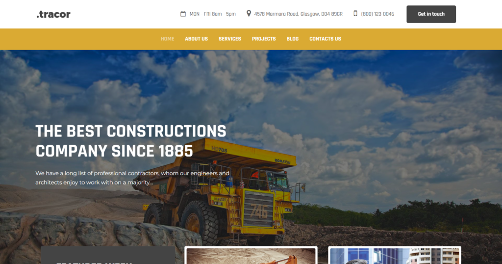 Construction Multipurpose Modern