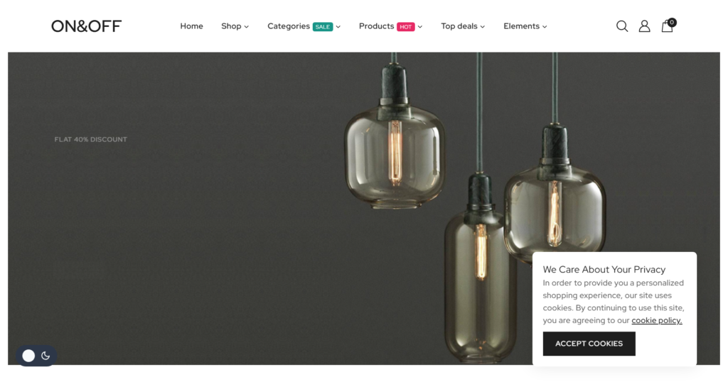 Lighting and Home Decor Store