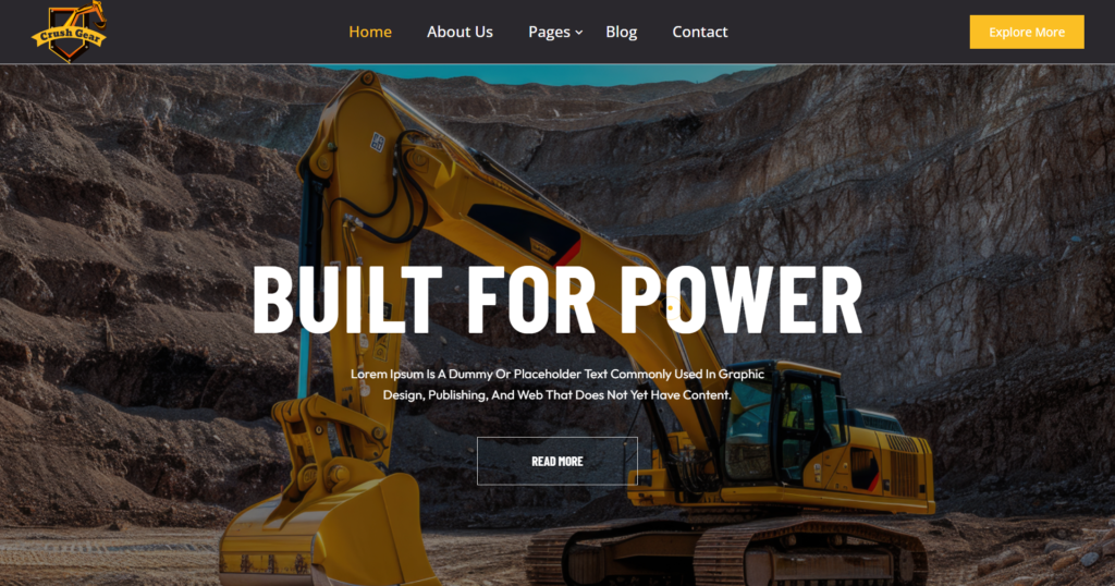 JCB & Industrial Machinery
