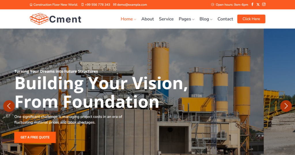 Create Building And Industrial Factory