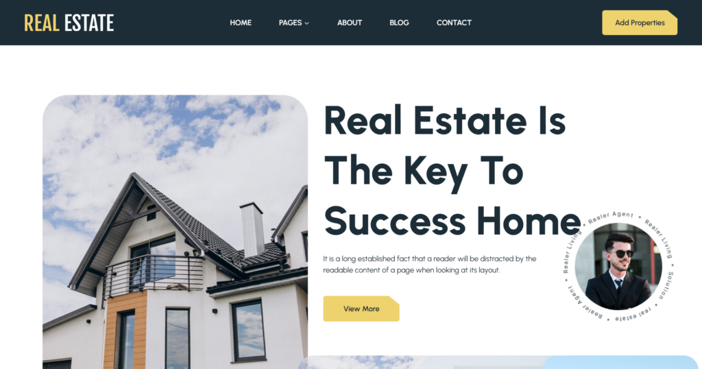 Real Estate Broker Web Development