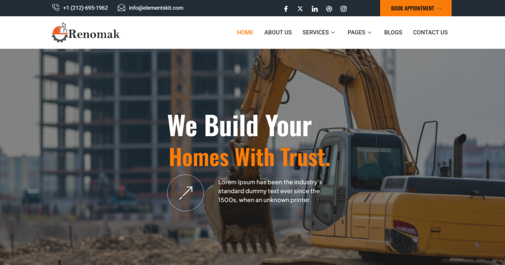 Construction - Architecture Building Company