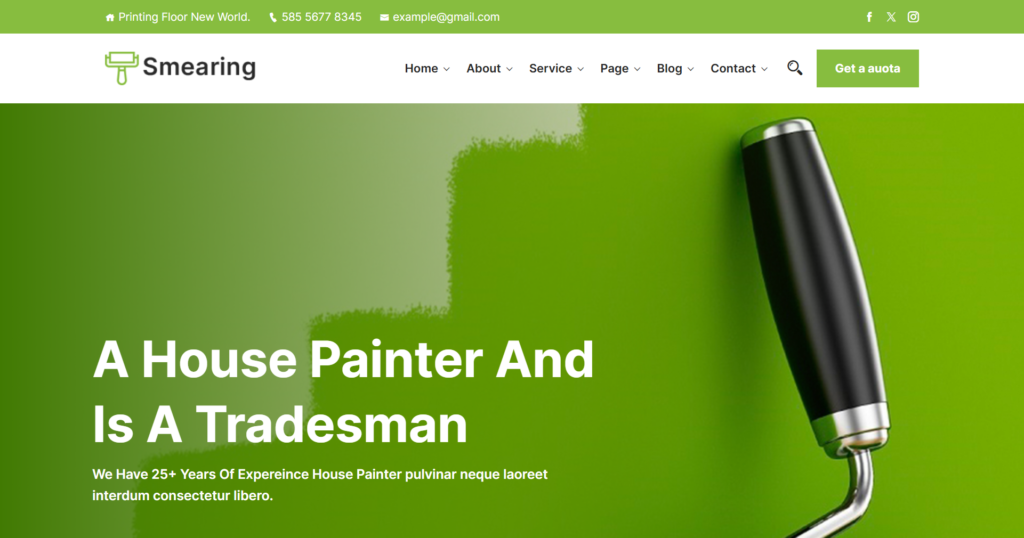 Printing company website design service displaying an online print shop and design tool.