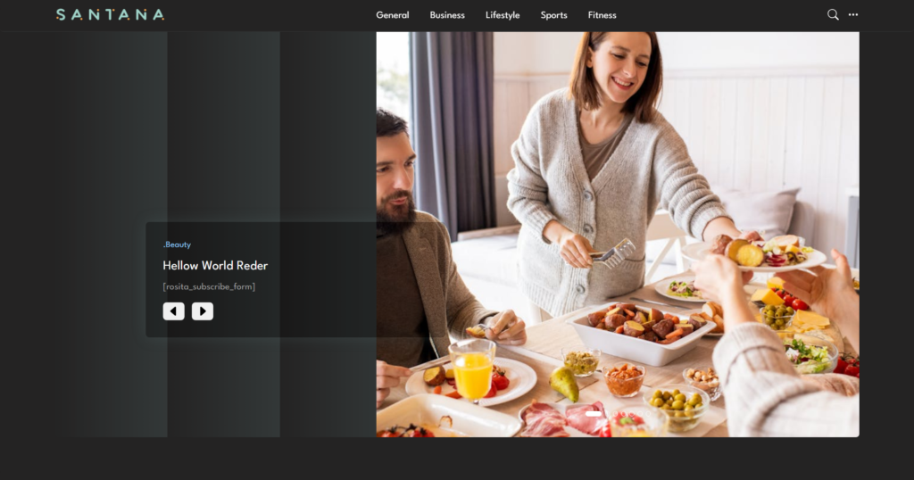 Blog website design service showing a modern news magazine and newspaper portal.