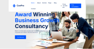 Professional Consulting Website Design Service displaying executive advisor dashboard Professional Consulting Website Design Service displaying executive advisor dashboard