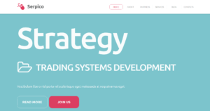 Automate business website design showing technical enterprise flow and support