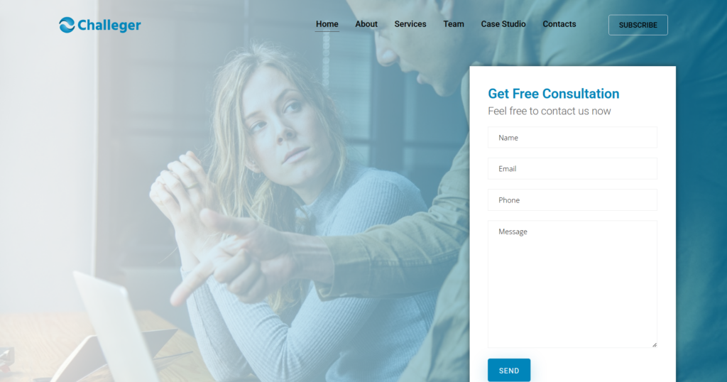 Business Consulting Website Design showing professional growth and planning layouts.