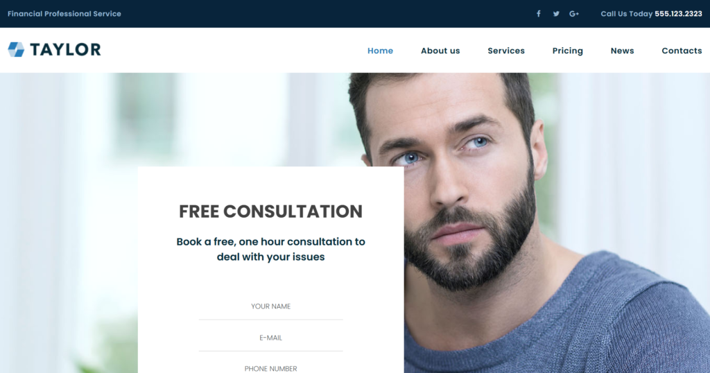 financial accounting website design service | secure client portal interface displaying ledger flow