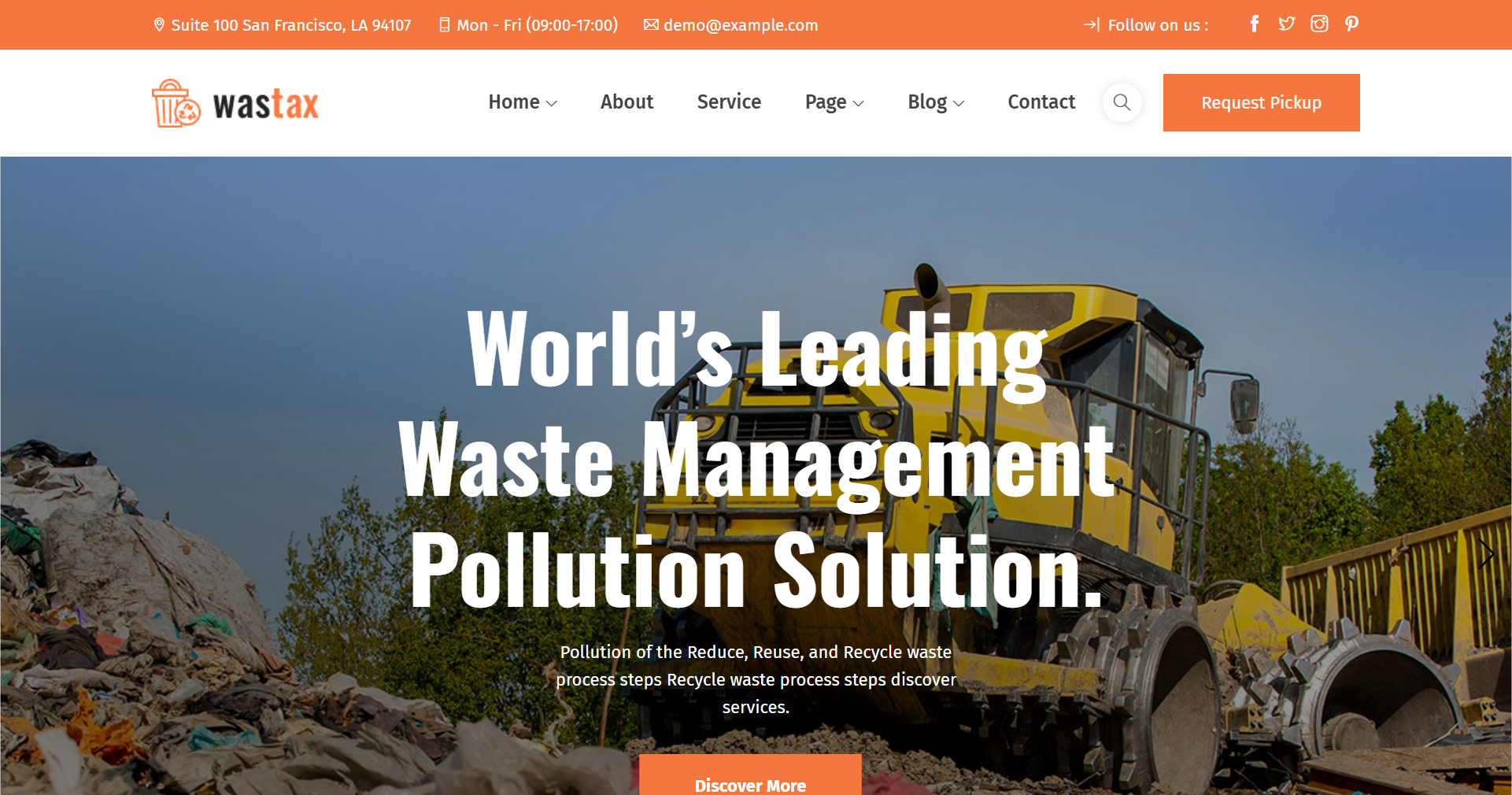 Trusted Waste Management Website Design UK | Organisation Growth