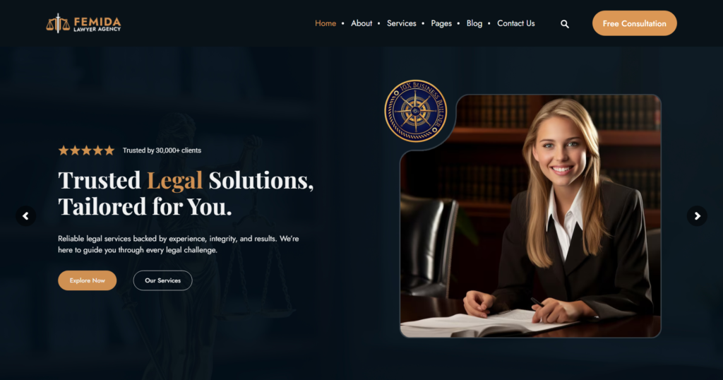 Reliable law firm website development supporting solicitors and barristers with compliance focused legal services and court documentation capabilities.