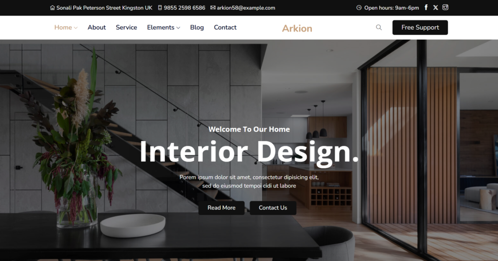 Premier minimal architecture website development showcasing luxury construction, interior renovation, and engineering portfolio photography for corporate agencies.
