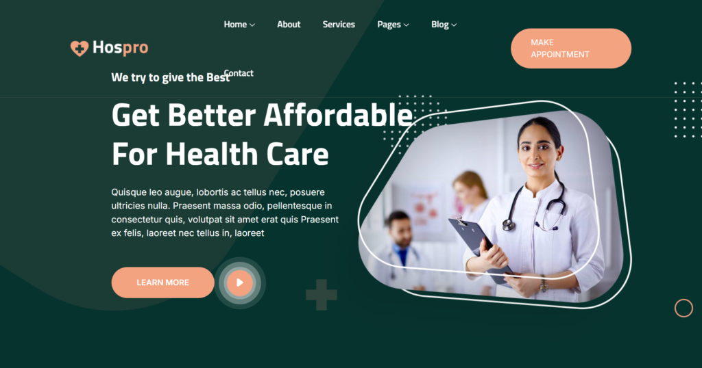 Reliable specialist health care website optimised for medical appointment booking and patient education for clinic and hospital services