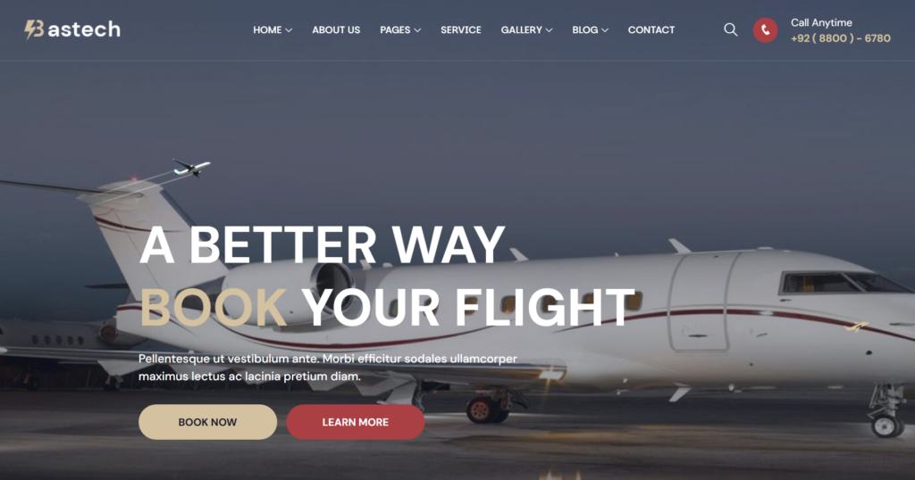 Premier professional travel booking website for airlines and adventure agency, integrating authorization and transportation logistics
