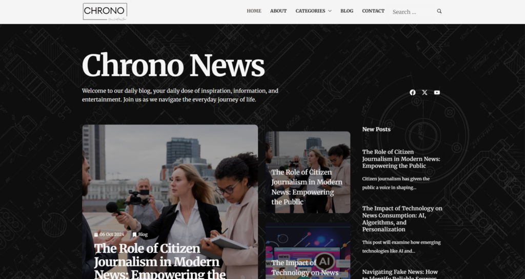 Magazine Website Design specialising in modern media publication, news portals, and responsive article layouts