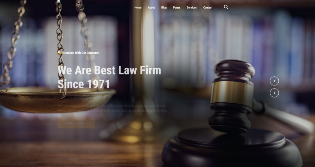 Sophisticated law firm website design demonstrating legal expertise, corporate consultation, and barrister profile architecture