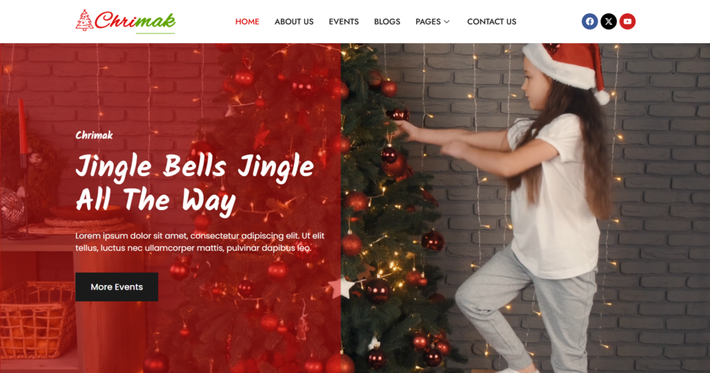 Jingle Bells New Year Holiday Party