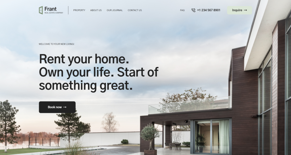 High-end residential asset marketing dashboard displaying premium property listings and apartment complex data.