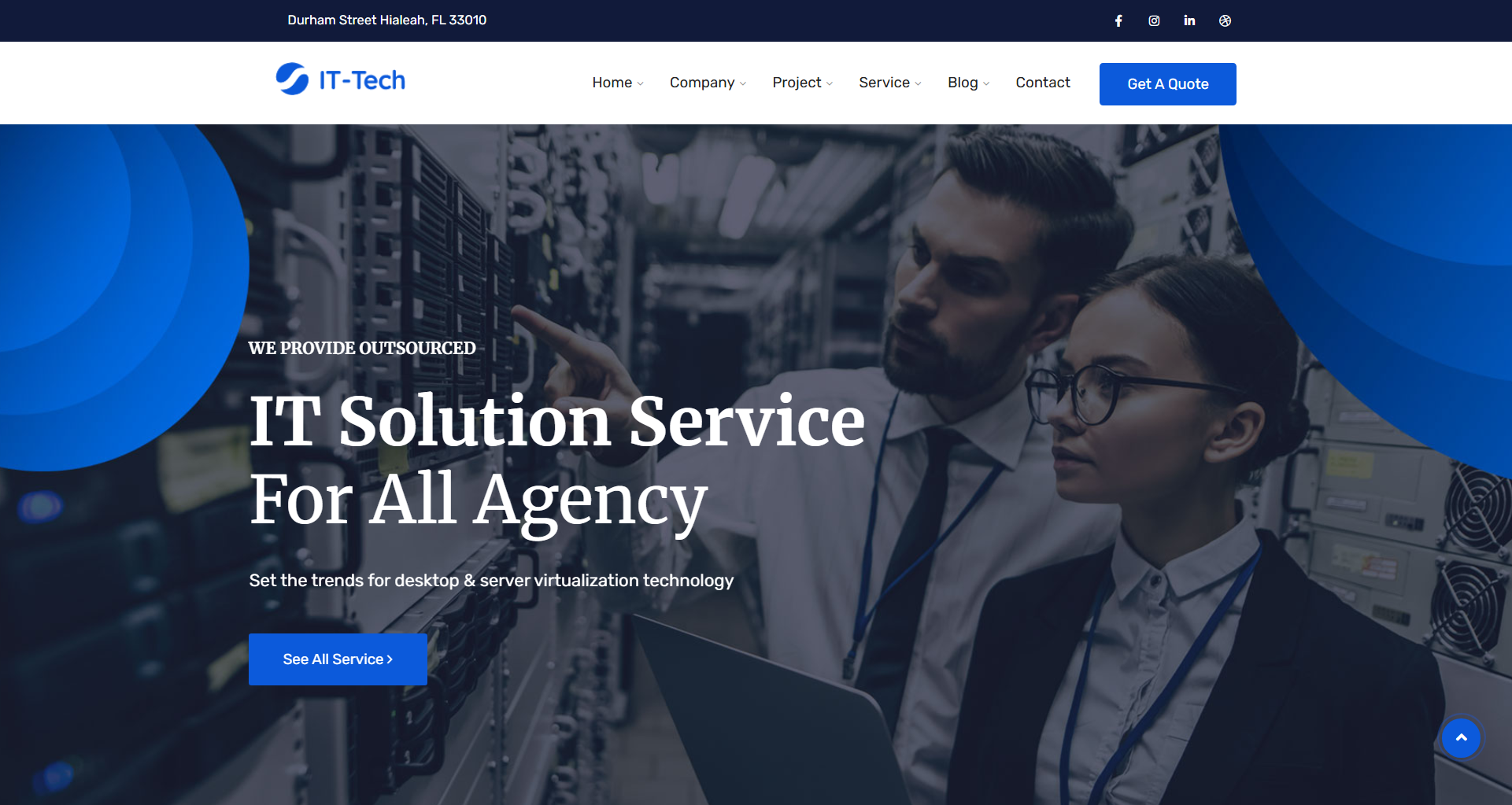 IT Solution Website Design Service | Tech & Digital SEO