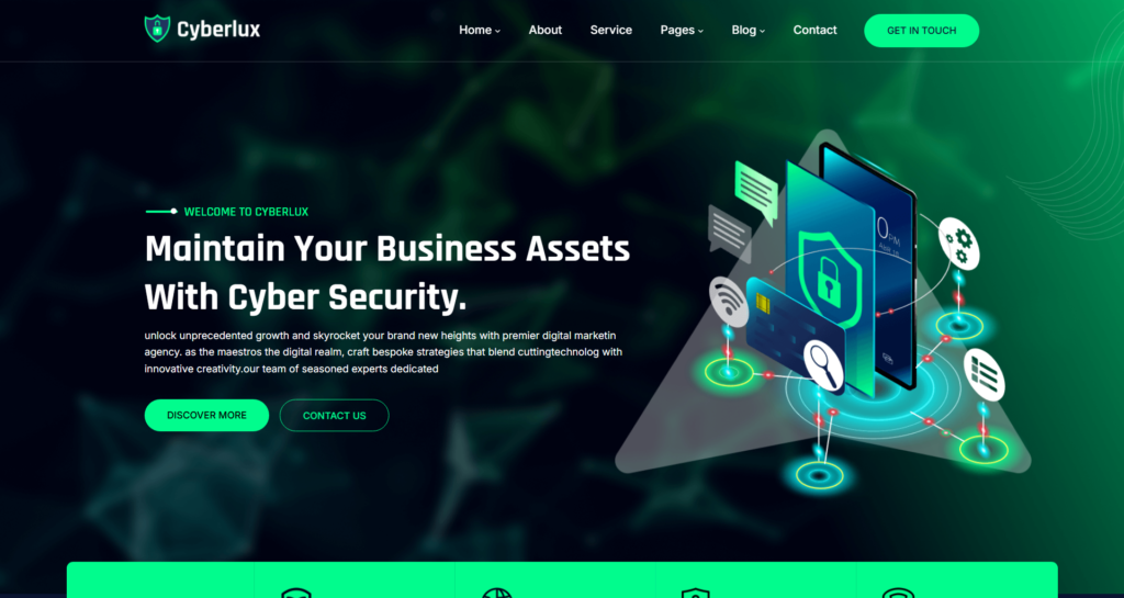 UK cybersecurity IT solutions platform focusing on advanced cyber defence and information technology security maintenance for agencies.