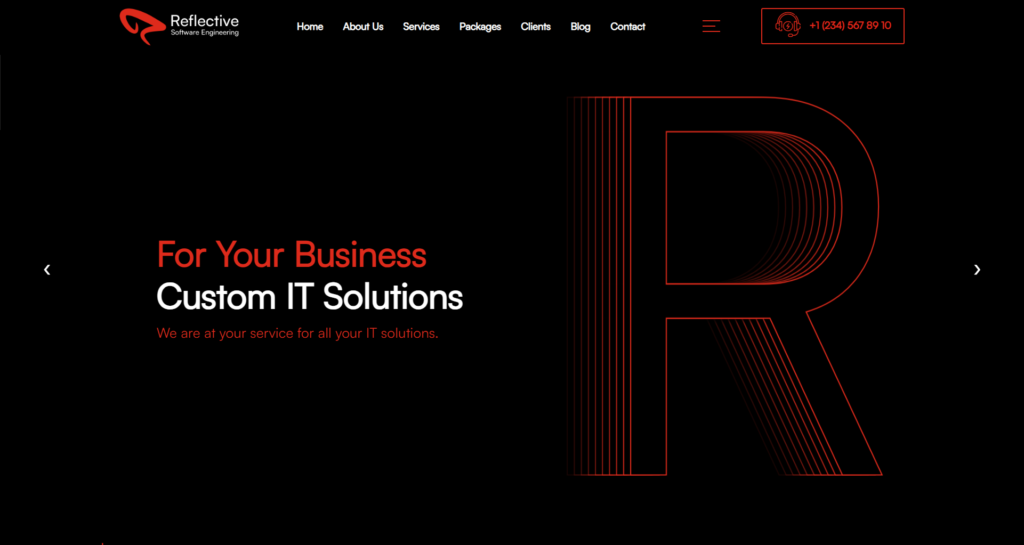 cutting edge it solutions website design UK showcasing software engineering and modern technology expertise