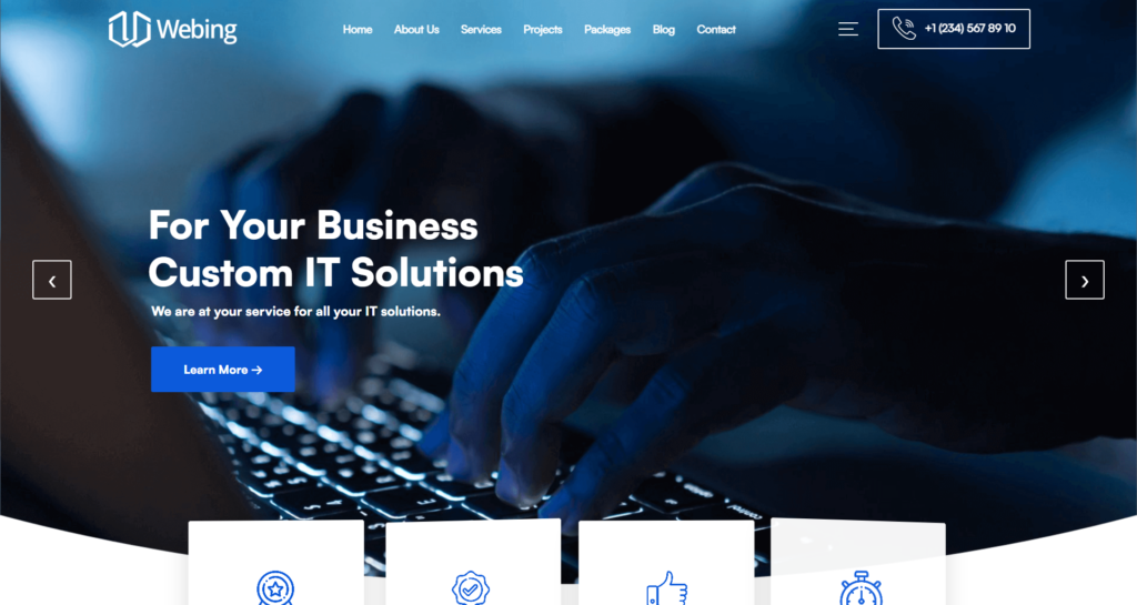 professional it solutions website development UK specialising in cloud hosting and cyber security for businesses